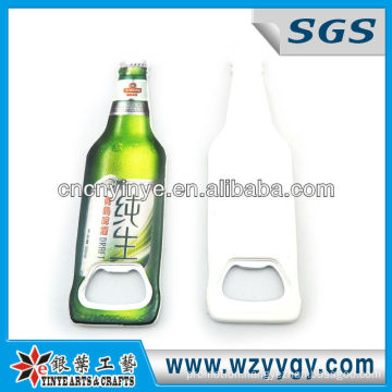 Promotional Plastic PP Bottle Opener with Heat Transfer Print